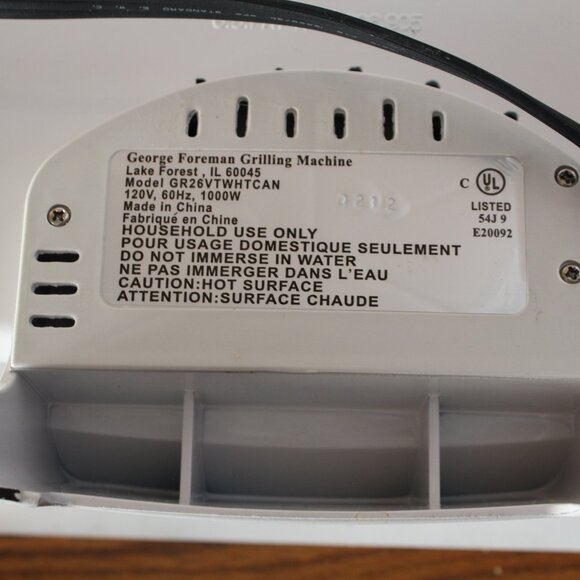 George Foreman Lean Mean Fat Grilling Machine Family Size - Picture 3 of 5